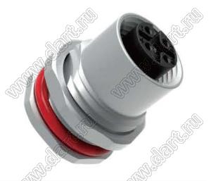 54-200451-05 розетка на кабель; 4-конт.; 5A/60V