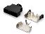 B02-026N11N1-71 кожух вилки SCSI на кабель; 26-конт.