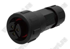 52-200512-01 розетка на кабель; 5-конт.; 8A/125V
