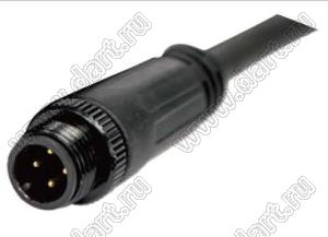 54-203211-01 вилка на кабель; 5-конт.; 10A+5A/125V+60V