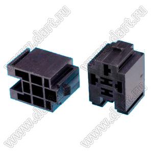 DJ7053-6.3-21 корпус колодки автомоильного реле на провод 5 контактов