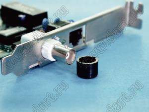 BNC-2(B) заглушка разъема BNC; PE (полиэтилен); черный