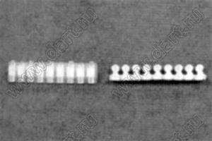 MU-01-8NT(3M) разделитель проводов; 18,3x4,4мм; нейлон-66 (UL); натуральный