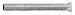 EN0512 наконечник трубчатый неизолированный; s=0,5кв.мм; A.W.G. 22; медь луженая