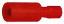 MPFNY1.25-156 наконечник полностью изолированный пулевидный (штекер), для провода; s=0,5…1,5кв.мм; A.W.G. 22-16; I max=15А; красный