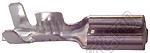 ST1100502-L наконечник неизолированный ножевой (мама), для провода A.W.G. 20-18 сечением 0,5…0,8 кв.мм, луженая латунь