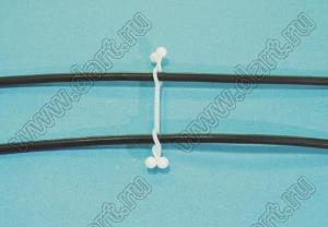 2L-10 разделитель круглых кабелей диаметром; A=82,2мм; K=8,6мм; нейлон-66 (UL); натуральный