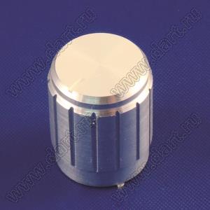 B140-13-16-6-B-SR2 (VB 13x16) ручка алюминиевая серебристая с фаской