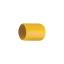 VCP06313Y заглушка торца провода; d=6,3мм; L=13,0мм; t=1,0мм; желтый