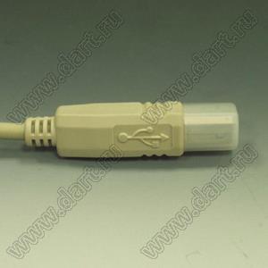 KPS-5 заглушка разъема USB-B; полиэтилен; натуральный