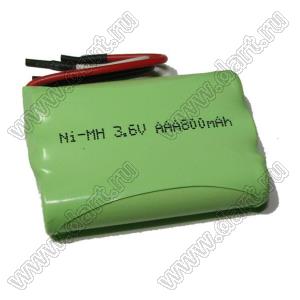 AAA Ni-MH 3,6V 800 mAh battery pack аккумуляторная сборка 3,6V 800mAh