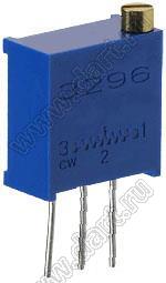3296W-1-500 (50R) резистор подстроечный многооборотный; R=50(Ом)