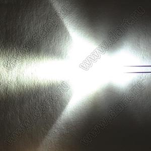 BL-UW208/3.4143-602 (BIN-2) светодиод круглый 5 мм; белый; X=0,30-0,31 Y=0,32-0,33; корпус прозрачный; 3,1...3,3V; 15000...20000мКд; 15°