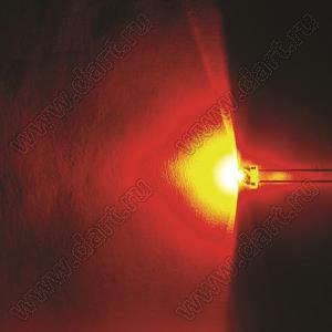 BL-UE567F3-21 (BIN-2) светодиод круглый 4,8x4,75 мм; красный; 625...630нм; корпус прозрачный; 1,9...2,1V; 800...1000мКд; 120°