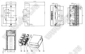 Case 20-100 коробка электрическая соединительная 112x52x106 мм