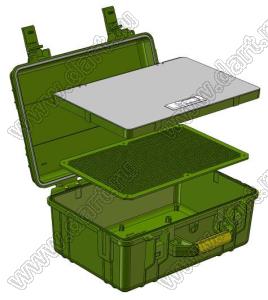 Case 45-5 ящик переносной для приборов 383x296x166 мм