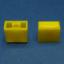 A46-Y толкатель (колпачок) прямоугольный 15x7,3мм; h=14,5мм; посадочное отверстие 3,2x3,2мм; пластик ABS; желтый