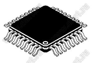 FT245BM (LQFP-32) микросхема USB FIFO; Uп=-0,5...+6,0В