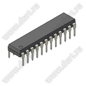 AN7345K (SDIP-24) микросхема сдвоенный усилитель записи/воспроизведения кассетного магнитофона