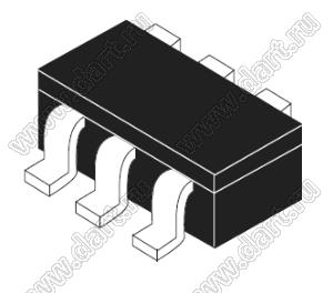 USBUF02W6 (SOT323-6L) микросхема EMI-фильтр защиты порта USB