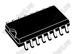 DM114-SOP (SOP-16) микросхема 8-разрядный драйвер постоянного тока для светодиодов; Uп=3,3...5,0В