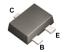 FJY4002R (SOT-523F) транзистор биполярный цифровой; PNP; Uкэо=-50В; Uкбо=-50В; Iк=-0,1А (макс.); h21= (макс.); R1=10кОм; R1/R2=1