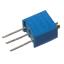3266Y-1-100 (10R) резистор подстроечный многооборотный; R=10(Ом)
