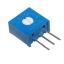 3386W-1-100 (10R) резистор подстроечный, однооборотный; R=10(Ом)