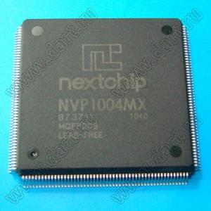 NVP1004MX (MQFP208) микросхема 4-х канальный цветной видеопроцессор с 4-х канальным видеодекодером и 2-х канальным видеоэнкодером