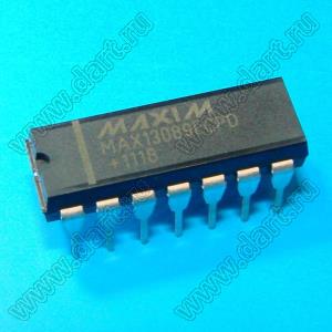 MAX13089ECPD (DIP-14) микросхема RS-485/RS-422 трансивер ±15kV ESD-Protected