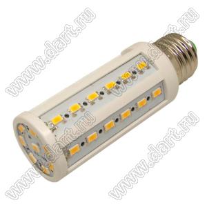 44L-WW-5630-8W лампа светодиодная "кукуруза"; 44 LED 5630; цвет излучения теплый белый; P=8Вт; E27