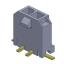 3000WV-S-02P (Micro-Fit 3.0™ MOLEX 043650-0224) вилка на плату однорядная прямая SMD шаг 3,0 мм; 2 конт.; шаг 3,0мм; 2-конт.