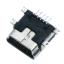 US01-308 розетка мини USB2.0 для поверхностного (SMD) монтажа, 5 конт.