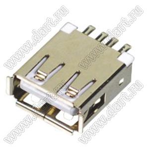US01-103 розетка USB2.0 на кабель тип A
