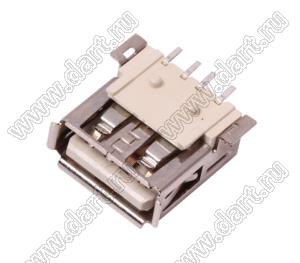 US01-255BR розетка USB2.0 на плату SMD тип A