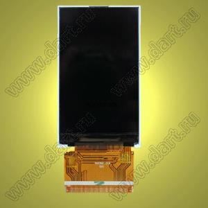 BLKD030C-1 дисплей TFT RGB; 3,0"дюйм; 240*RGB*400пикс.; 45,04*77*2,6мм