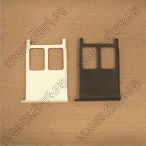 PCMIC-3(W) заглушка держателя карты; пластик ABS (UL); белый