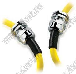 Стальные кабельные вводы гибкие защищенные