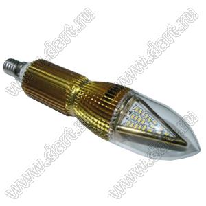 E14-60LED3014-5W-G лампа светодиодная; E14; P=5Вт; U=220В