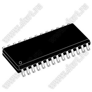 TDA7468 микросхема аудио процессор регулировки тембра с бас-ALC; 4-канал.; 1-канал.; Uпит.=5...10В