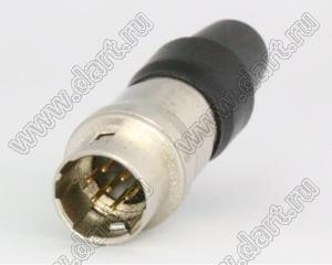 BLDI-07M2-03 штекер HIROSE на кабель; d отв.=мм; ; 7 контактов