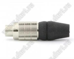 BLDI-08M2-04 штекер HIROSE на кабель; d отв.=мм; ; 8 контактов