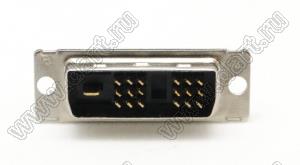 DS1086 (5518P-18-5M15) разъём DVI, вилка на кабель 18 контактов + 1