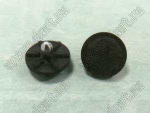 TGM-96 амортизатор под винт для жесткого диска; термопластичный эластомер / оцинкованная сталь; черный