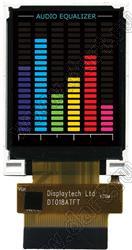DT018ATFT модуль TFT-LCD RGB; 1,8"дюйм; 128(RGB)x160пикс.; Uпит.=2.5~3,3В