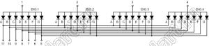 BJ3461FE индикатор светодиодный; 0.36"; 4-разр.; 7-сегм.; оранжевый; общий анод