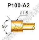 P100-A2 контакт-пробник