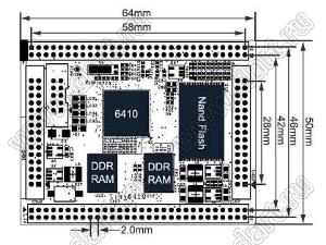 CM-Tiny6410 samsung S3C6410 CPU Board