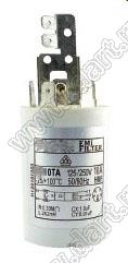 YT10TA-H фильтр сетевой помехоподавляющий