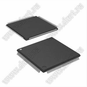 STM32F429ZIT6G (LQFP-144) микроконтроллер 32-bit ARM® Cortex®-M4; F=180MHz; CANbus, EBI/EMI, Ethernet, I²C, IrDA, LINbus, SPI, UART/USART, USB OTG; Brown-out Detect/Reset, DMA, I&sup2;S, LCD, POR, PWM, WDT; I/O=114шт; FLASH 2048KB (2048Kx8); EEPROM -